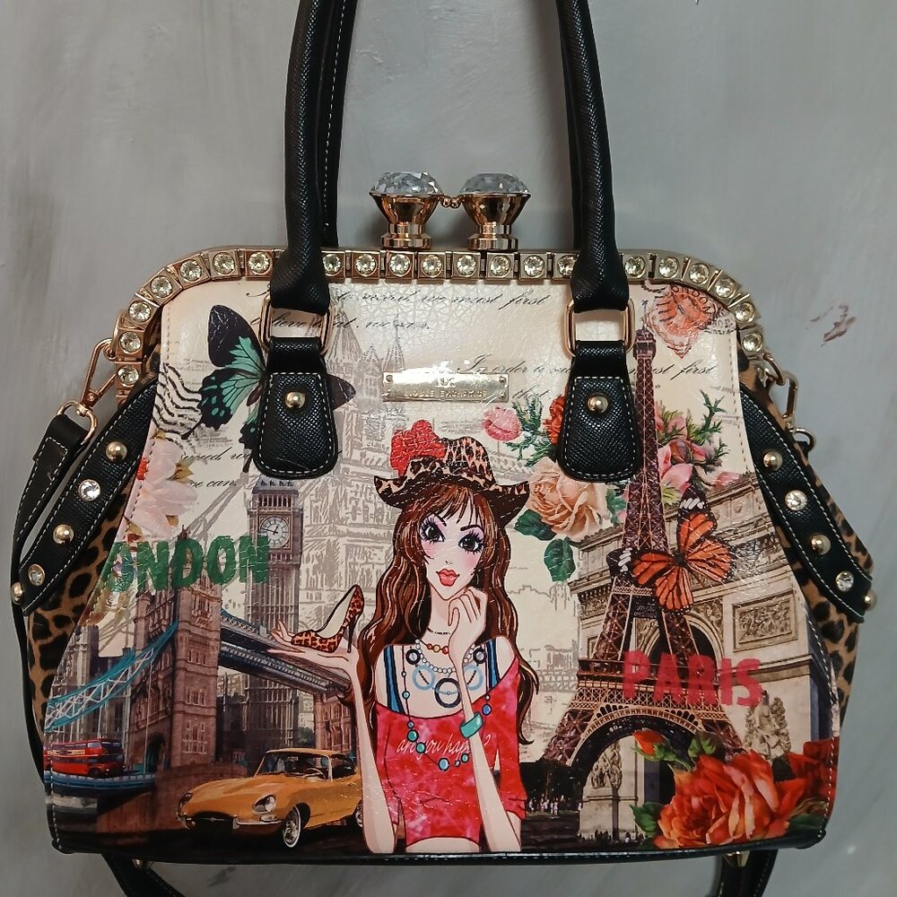 Nicole Lee Exchange Fun&Glam Paris Satchel